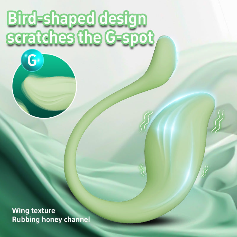 Morning Bird APP Wear Jumping Egg Female Vibration Masturbator Compact, Portable, Concealed Sex Toys