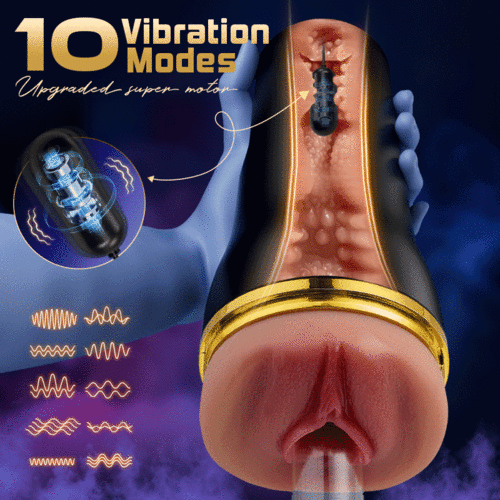 Romanlust The Captain 10 Vibrating Sucking Deep Throat Male Stroker